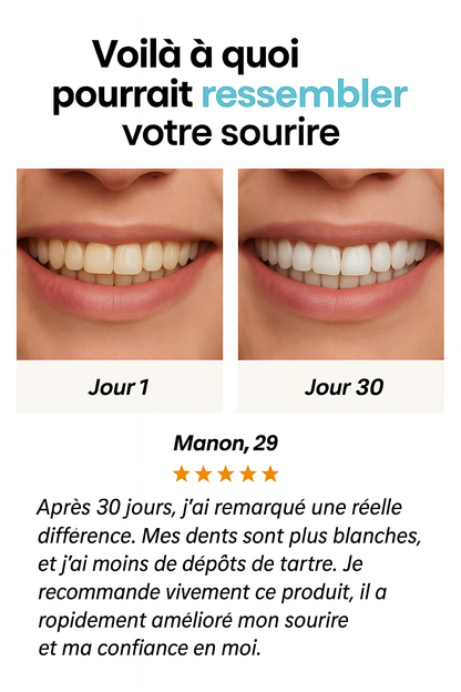 UltraSmile™ – Brosse Dentaire 360° LED & Vibration Haute Fréquence